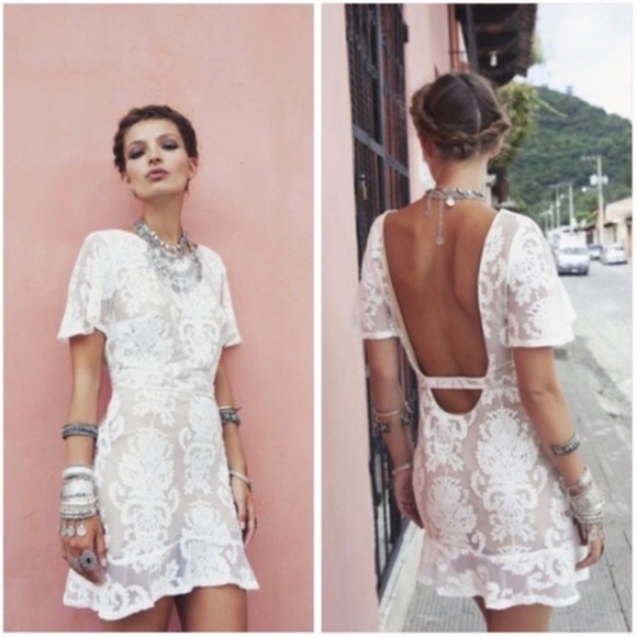 For Love And Lemons Dresses & Skirts - For Love & Lemons San Marcos Open Back Mini Dress